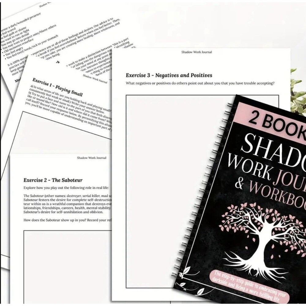 Shadow Work Journal And WorkBook 2 In 1 - Picture 4 of 11